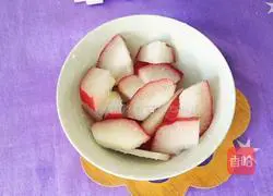 Rock Sugar Lotus Illustration of how to make winter melon rind 3