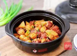 Illustration of how to make abalone and ribs stewed with potatoes 18