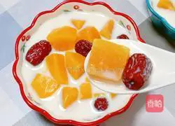 Red Date Papaya Milk Soup Recipe Illustration 10