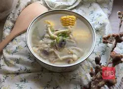 Corn Mushroom Soup Recipe Illustration 5