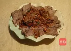 Illustration of how to make cold beef 8