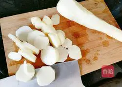 Yellow Flower Papaya Yam Beef Bone Soup Recipe Illustration 10