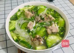 Illustration of how to make lamb chops and radish vermicelli 8