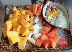 Nutrition Illustration of how to make rice cereal 1