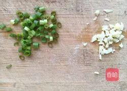 Illustration of making fried noodles 7