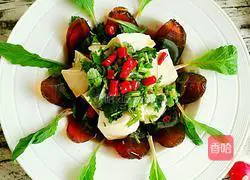 Cold preserved egg tofu#New Year's Eve dinner recipe illustration 10