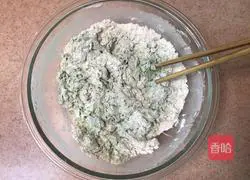 Illustration of how to make mulberry leaf hand-rolled noodles 7