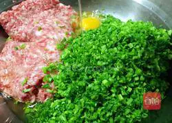 Illustration of how to make pork and garlic dumplings 4