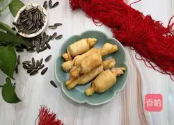 Illustration of how to make ham sausage candy 9