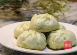 Illustration of how to make fried bamboo shoot buns 1