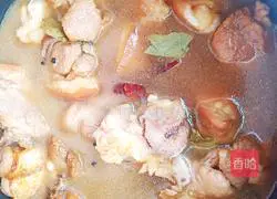 Illustration of how to make braised pig's trotters with soy sauce that is worth a lot of money 11