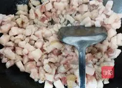 Illustration of how to make dried bamboo shoots and meat buns 7