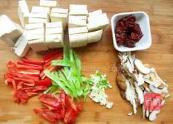 Illustration of how to make fish-flavored tofu 2