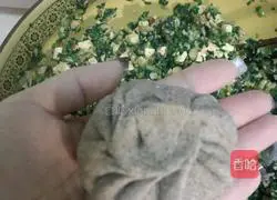 黑全Illustration of how to make wheat noodles and vegetarian stuffed buns 13