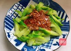 Nutritious and delicious Illustration of how to make cold vegetables 8