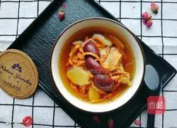 Cordyceps teal soup ~ enjoy this unique recipe illustration 4