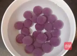 Illustration of how to make fermented taro balls and papaya 8