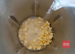 Illustration of how to make fragrant corn juice 4