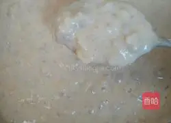 Illustration of how to make taro cheese cake 8