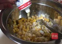 Gorgeous Illustration of how to bake cheese corn 2