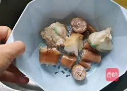 Yam Pig Tail Soup Illustration 5 