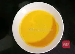 Illustration of how to make vegetable milk waffles (baby food supplement) 6