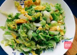 Illustration of how to make fried noodles with eggs 7