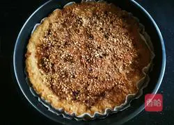 Illustration of how to make the oven version of pan-fried cake 8