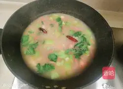Illustration of how to make egg pimple soup 7