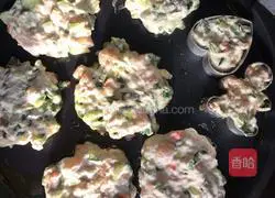 Chicken and vegetable pancake recipe 7