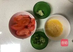 Tomato and egg drop soup recipe 1