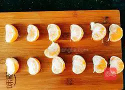 Rock sugar Illustration of how to make citrus and winter melon peel 5