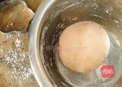 Illustration of how to make flower-shaped watermelon steamed buns 18
