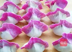 Illustration of how to make colorful dumplings 15