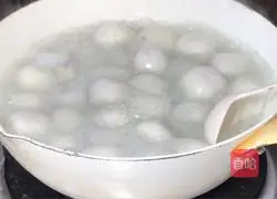 How to make sweet-scented osmanthus and purple sweet potato dumplings 9