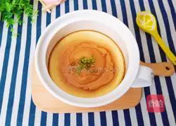 Illustration of how to make goose egg custard 5