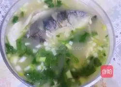 Illustration of how to make crucian carp tofu soup 16