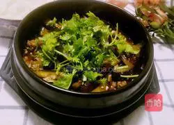 Illustration of how to make minced meat and eggplant stew 10