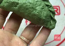 (Steamed Vegetables) Steamed Green Dumplings Illustration of how to do it 12