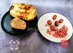 Lotus root, taro and red date soup recipe 1