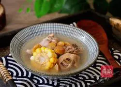 Corn and chestnut chicken soup recipe 7
