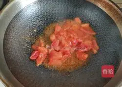 Illustration of how to make tomato, mushroom and tofu soup 5