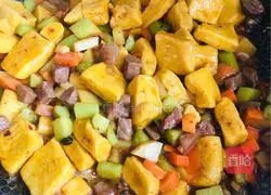 Illustration of how to make stir-fried noodles with mixed vegetables 17