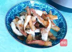 Illustration of how to make braised pork 1