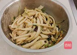 Illustration of how to make sesame paste noodles 6