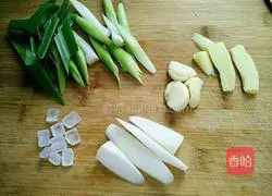 Illustration of how to make beer chicken 2