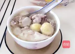 Illustration of how to make American ginseng and chicken soup 6