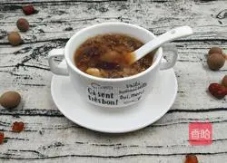 Illustration of how to make Sansheng Sanshi Peach, Quinoa and Jujube Soup 13