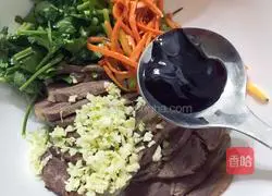 Illustration of how to make cold beef 8