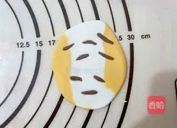 Illustration of how to make tiger skin glutinous rice balls 14